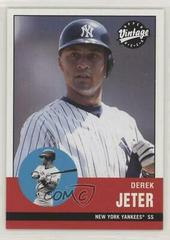 Derek Jeter #153 Baseball Cards 2001 Upper Deck Vintage Prices