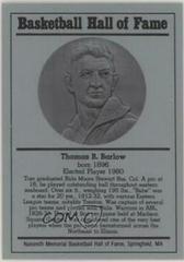 Thomas Barlow Basketball Cards 1986 Hall of Fame Metallic Prices