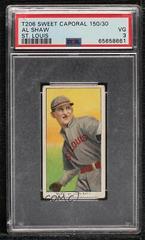 Al Shaw Baseball Cards 1909 T206 Sweet Caporal 150 Factory 30 Prices