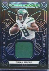 Elijah Moore #AM-EMO Football Cards 2022 Panini Obsidian Atomic Material Prices