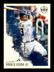 Ronald Acuna Jr. [Litho Proof] #117 Baseball Cards 2020 Panini Diamond Kings Prices