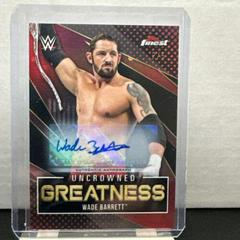 Wade Barrett [Red Autograph] Wrestling Cards 2021 Topps Finest WWE Uncrowned Greatness Prices