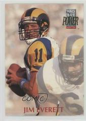 Jim Everett #207 Football Cards 1992 Pro Set Power Prices