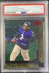 Shannon Sharpe [Star Rubies Extreme] #163SRE Football Cards 2000 Skybox Prices