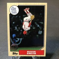 Ozzie Smith Baseball Cards 2017 Topps 1987 Prices