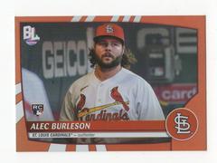 Alec Burleson [Electric Orange] #201 Baseball Cards 2023 Topps Big League Prices