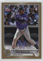 Elehuris Montero [Gold] #102 Baseball Cards 2022 Topps UK Edition Prices