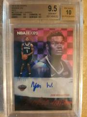 Zion Williamson [Red] #ZWL Basketball Cards 2019 Panini Hoops Rookie Ink Autographs Prices
