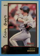 Craig Biggio [Refractor] #37 Baseball Cards 1998 Bowman Chrome Prices
