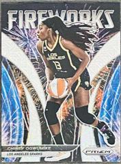 Chiney Ogwumike [Mojo] Basketball Cards 2022 Panini Prizm WNBA Fireworks Prices