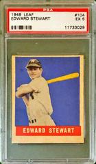 Edward Stewart Baseball Cards 1948 Leaf Prices
