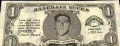 Frank Howard Baseball Cards 1962 Topps Bucks Prices