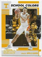 Grant Williams #25 Basketball Cards 2019 Panini Contenders Draft Picks School Colors Prices