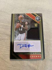 Dorian Thompson-Robinson [Rookie Patch Autograph] #110 Football Cards 2023 Panini Limited Prices