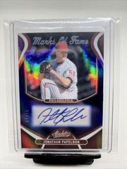 Jonathan Papelbon [Spectrum Blue] Baseball Cards 2022 Panini Absolute Marks of Fame Autographs Prices