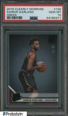 Darius Garland [Green] #100 Basketball Cards 2019 Panini Clearly Donruss Prices