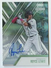 Royce Lewis [Autograph] #1 Baseball Cards 2017 Panini Elite Extra Edition Prices