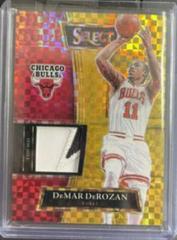 DeMar DeRozan [Gold Prizm] #SS-DMD Basketball Cards 2021 Panini Select Selective Swatches Prices