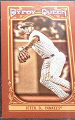 Derek Jeter [Mini Fielding Sepia] Baseball Cards 2013 Topps Gypsy Queen Prices