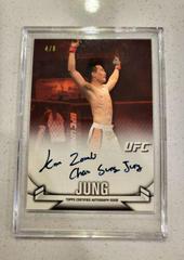Chan Sung Jung [Red] #KA-CJ Ufc Cards 2013 Topps UFC Knockout Autographs Prices