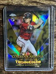 Corbin Carroll [Gold] #TT-9 Baseball Cards 2023 Topps Chrome in Technicolor Prices