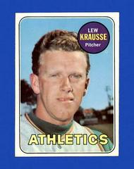 Lew Krausse #23 Baseball Cards 1969 Topps Prices