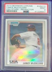 Lance McCullers [Refractor] Baseball Cards 2010 Bowman Chrome USA Stars Prices