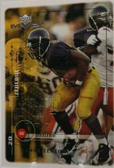 Amos Zereoue [Silver Script] #219 Football Cards 1999 Upper Deck MVP Prices