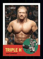 Triple H Wrestling Cards 2006 Topps Heritage II WWE Prices