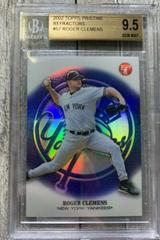 Roger Clemens [Refractor] #57 Baseball Cards 2002 Topps Pristine Prices