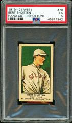 Bert Shotten [Hand Cut Shotton] #78 Baseball Cards 1919 W514 Prices