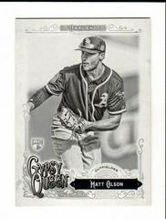 Matt Olson [Black & White] #14 Baseball Cards 2017 Topps Gypsy Queen Prices