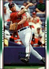 Chipper Jones [Predictor Green] #261 Baseball Cards 2007 Upper Deck Prices