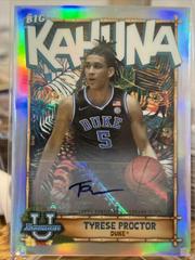 Tyrese Proctor [Autograph] #TBK-25 Basketball Cards 2022 Bowman Chrome University The Big Kahuna Prices