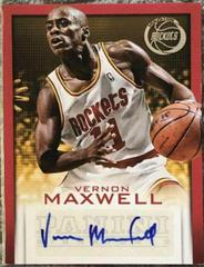 Vernon Maxwell [Autograph] #40 Basketball Cards 2013 Panini Prices