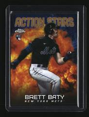 Brett Baty [Gold] #ASC-11 Baseball Cards 2023 Topps Chrome Update Action Stars Prices