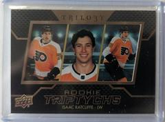 Isaac Ratcliffe Hockey Cards 2022 Upper Deck Trilogy Rookie Triptychs Prices