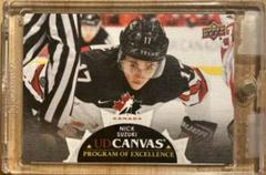 Nick Suzuki [Black] Hockey Cards 2021 Upper Deck UD Canvas Prices