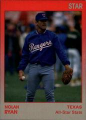 Nolan Ryan [All Star Stats] Baseball Cards 1991 Star Ryan Prices