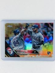 Nomar Mazara [Gold Refractor] #HMT19 Baseball Cards 2016 Topps Chrome Update Prices
