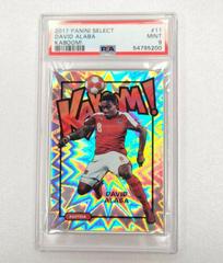 David Alaba #11 Soccer Cards 2017 Panini Select Kaboom Prices