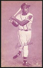 Sam Jethroe [Red Tint] #10 Baseball Cards 1953 Canadian Exhibits Prices