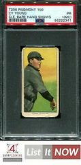 Cy Young [Bare Hand Shows] #NNO Baseball Cards 1909 T206 Piedmont 150 Prices