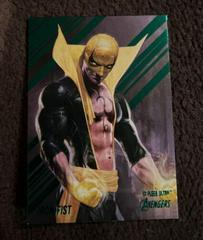 Iron Fist [Green Foil] #33 Marvel 2022 Ultra Avengers Prices