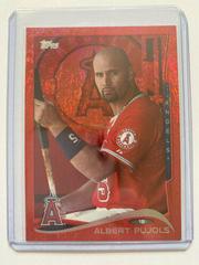 Albert Pujols [Red Hot Foil] #625 Baseball Cards 2014 Topps Prices