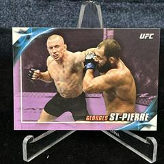 Georges St Pierre [Purple] #11 Ufc Cards 2019 Topps UFC Knockout Prices
