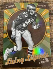 Cris Carter [Gold] #LL-11 Football Cards 2023 Panini Prestige Living Legends Prices