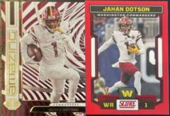 Jahan Dotson [Red] #6 Football Cards 2023 Panini Illusions Amazing Prices