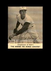 Bill Henry Baseball Cards 1960 Kahn's Wieners Prices