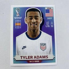 Tyler Adams Soccer Cards 2022 Panini World Cup Qatar Stickers Prices